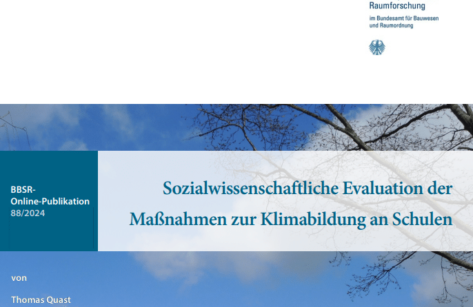 Endbericht zur Begleitforschung Klimabildung in Schulen veröffentlicht